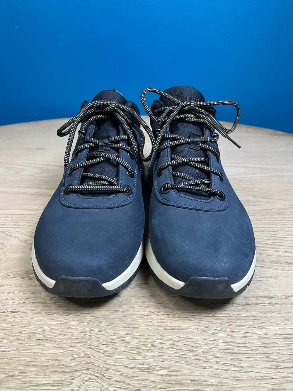 Timberland Men's Sprint Basic Lace Up Mid Top Sneakers Hiking Boot Navy Size 7